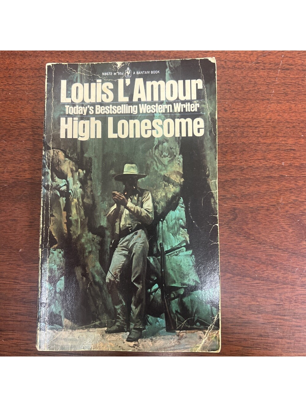 High Lonesome - Louis L'Amour 1976 Paperback a Bantam Books